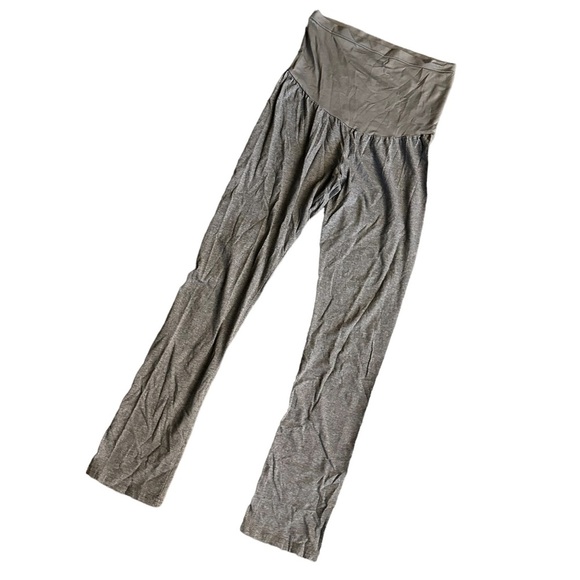 {Lark and Grey} Maternity Straight Leg Yoga Pants - Picture 2 of 5